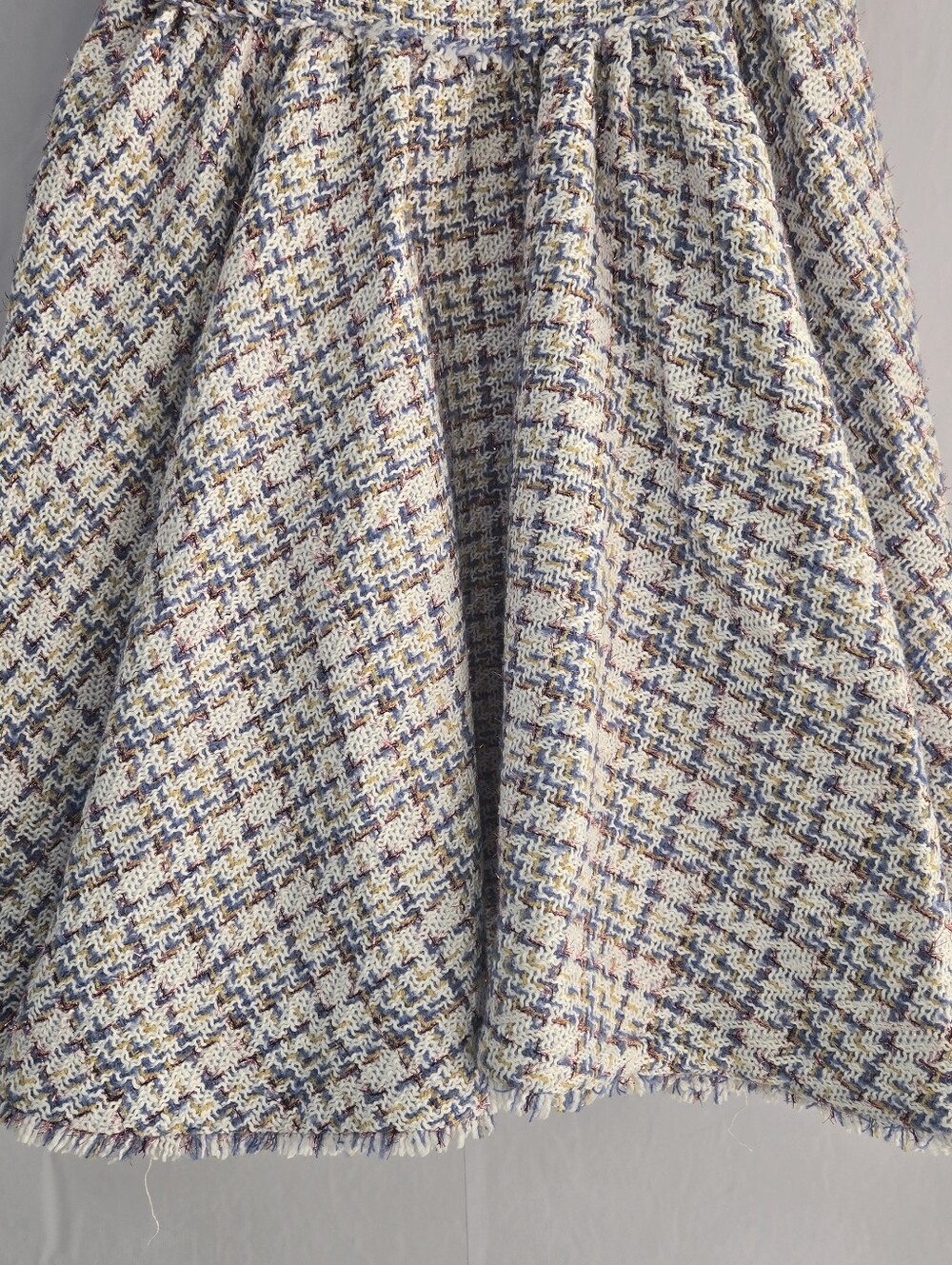 LIKELY Size 6 Drea Multi-blue Dress Channel Inspired, Tie Straps, Full Skirt NWT - Picture 5 of 13